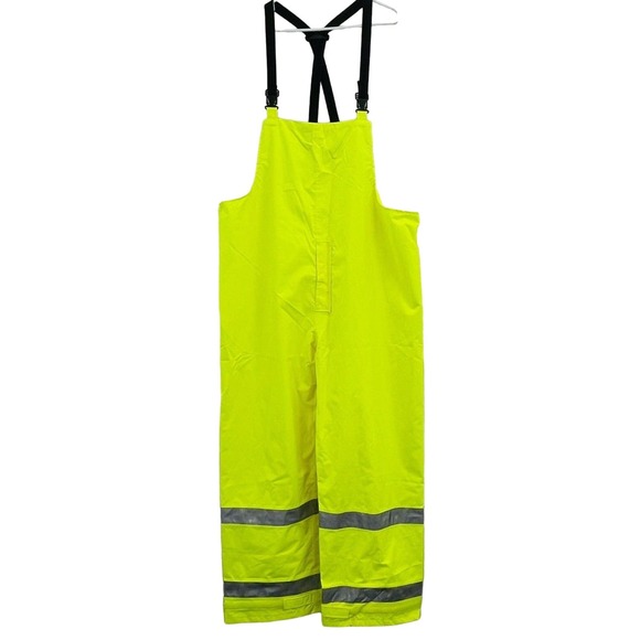 Adult 3XL Tingley Vision Overalls Class E Waterproof Windproof Reflective O23122 - Picture 1 of 10